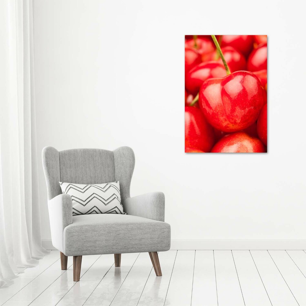 Large canvas wall art Cherries