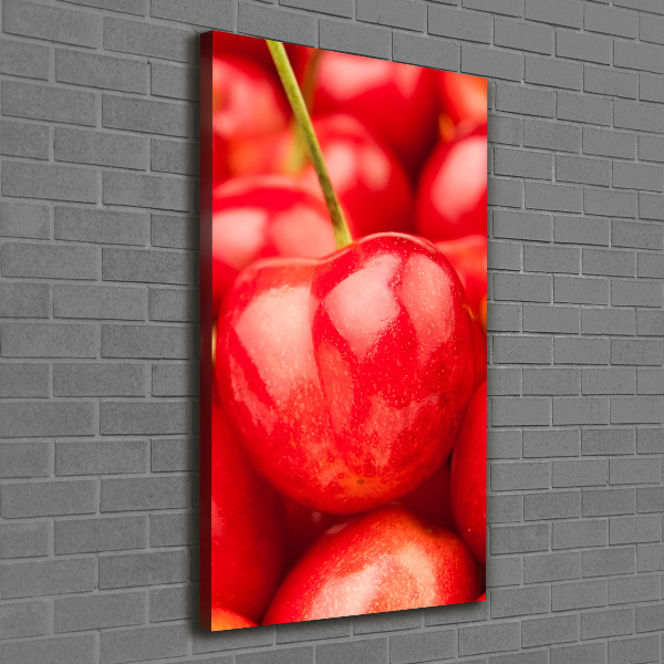 Large canvas wall art Cherries