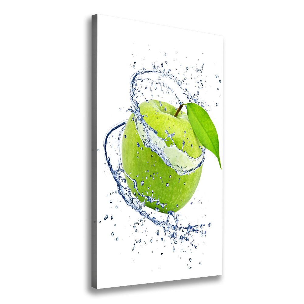 Canvas print Green apples