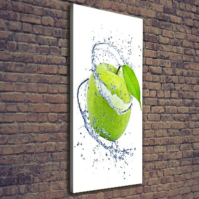 Canvas print Green apples