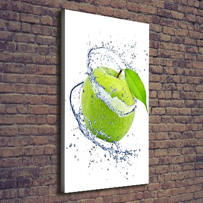 Canvas print Green apples