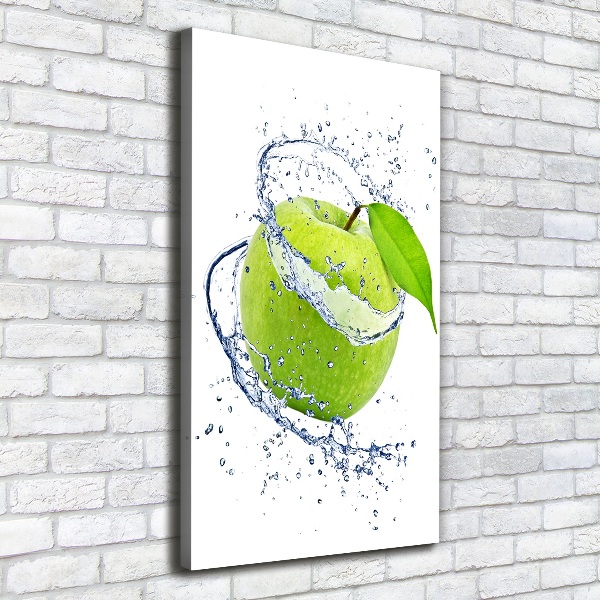 Canvas print Green apples