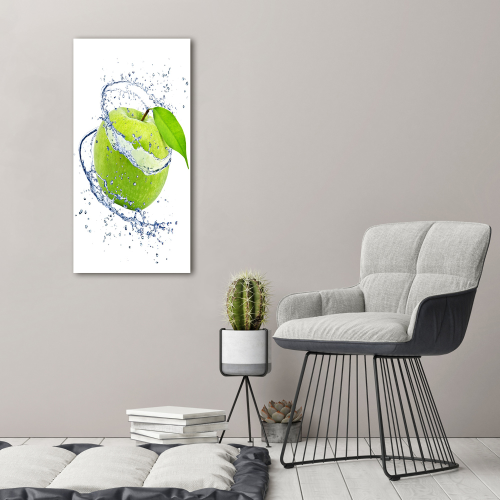 Canvas print Green apples