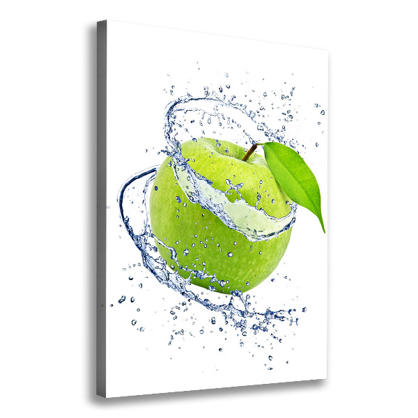 Canvas print Green apples