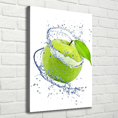 Canvas print Green apples