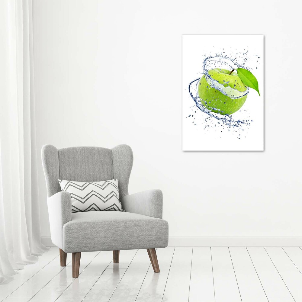 Canvas print Green apples