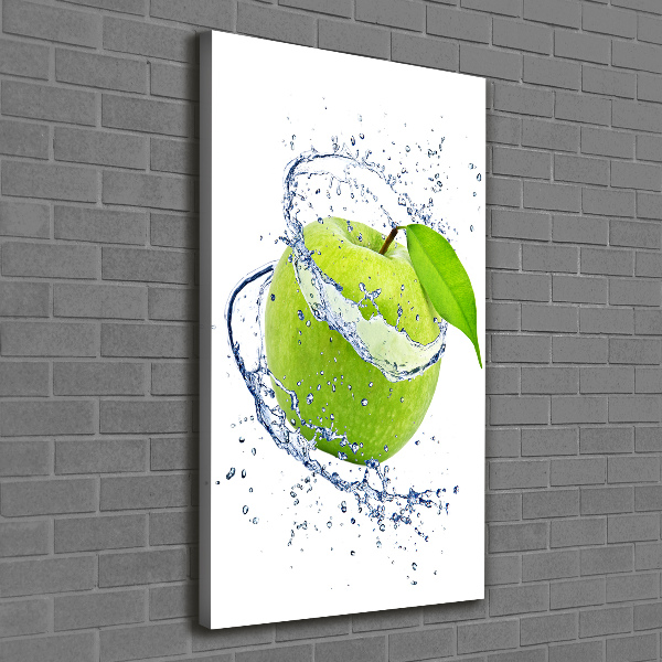 Canvas print Green apples