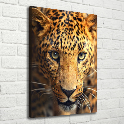 Canvas wall art leopard