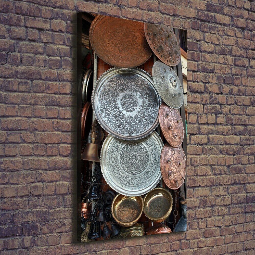 Wall art canvas large Bazar in Damascus