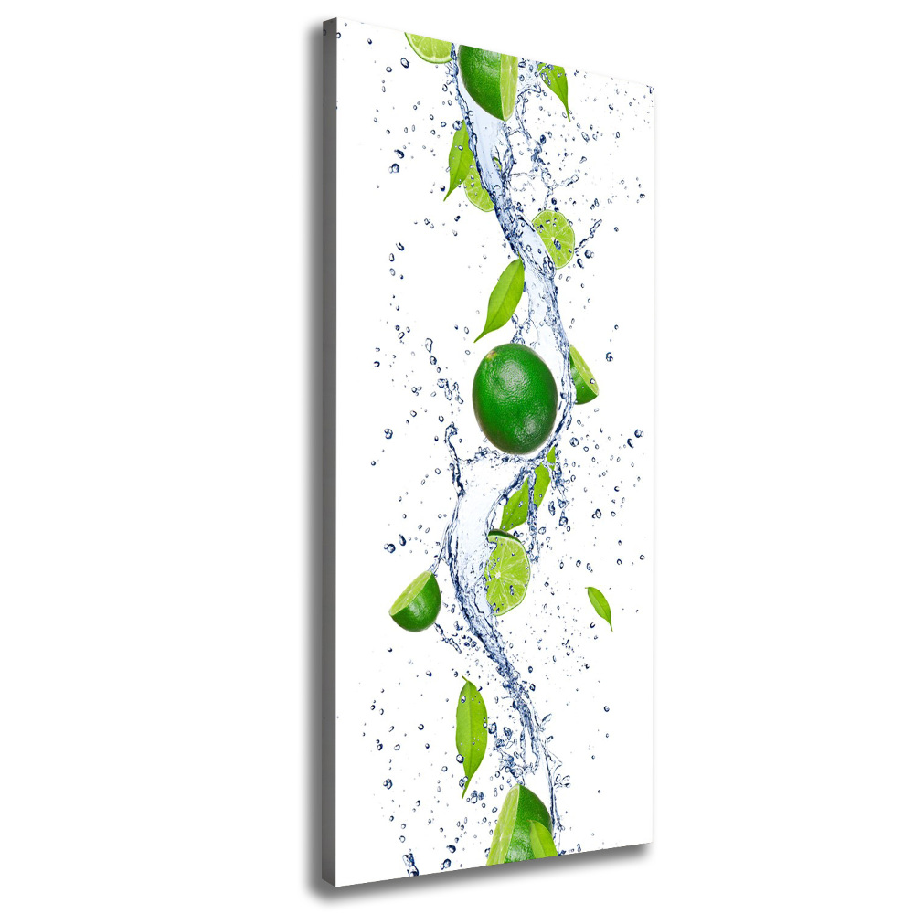 Canvas wall art Lime