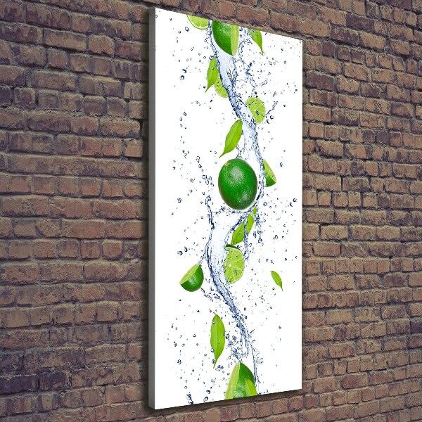 Canvas wall art Lime