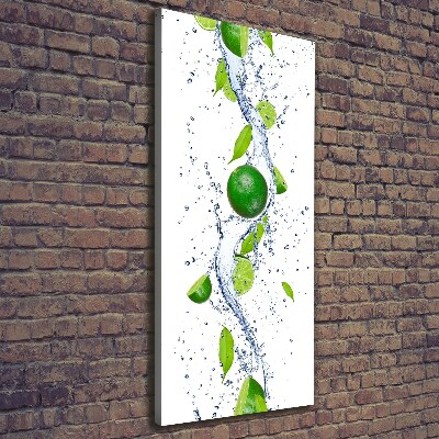 Canvas wall art Lime