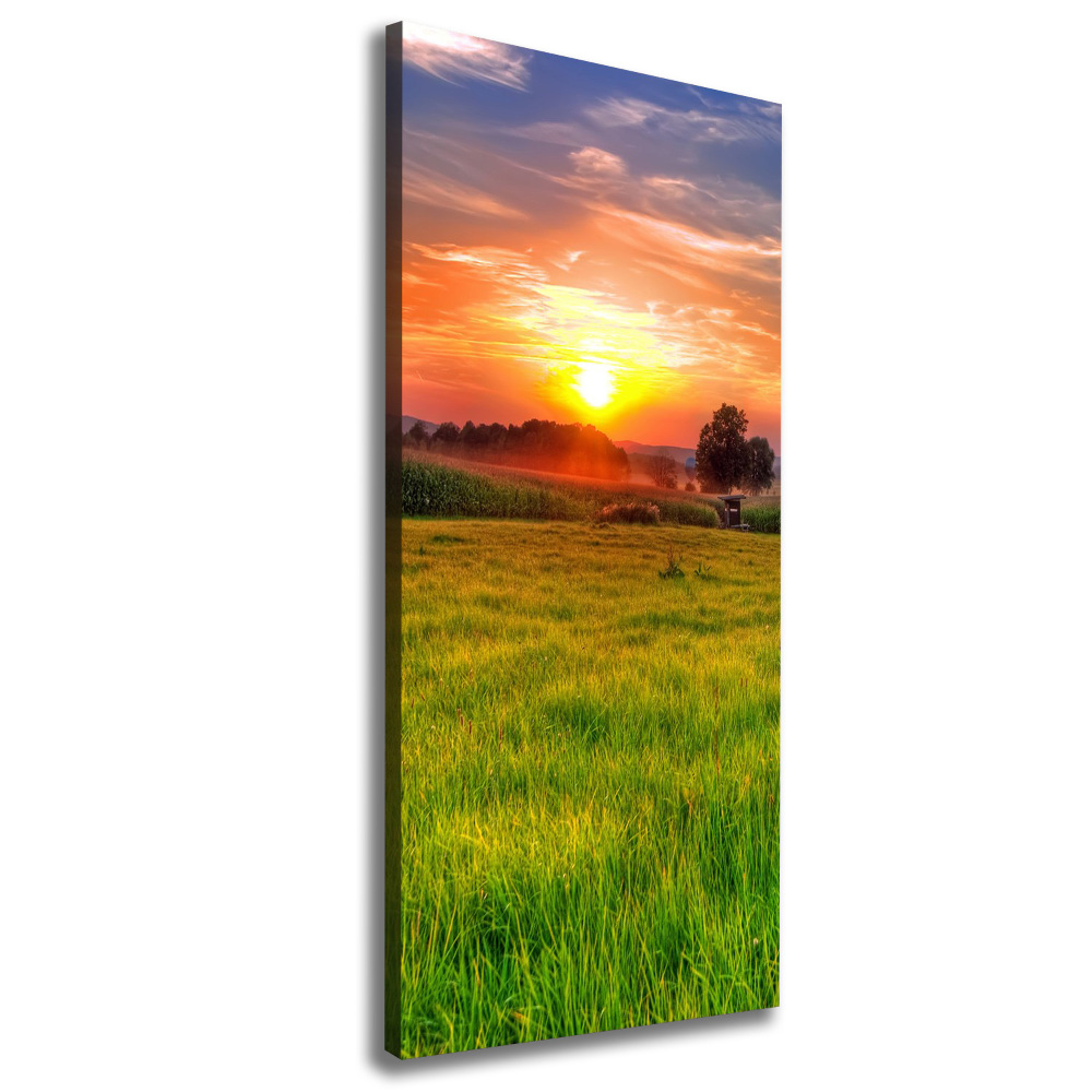 Wall art canvas Sunset