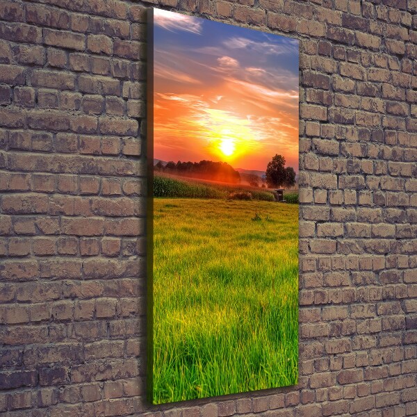 Wall art canvas Sunset