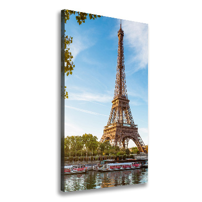 Large canvas wall art Eiffel Paris tower