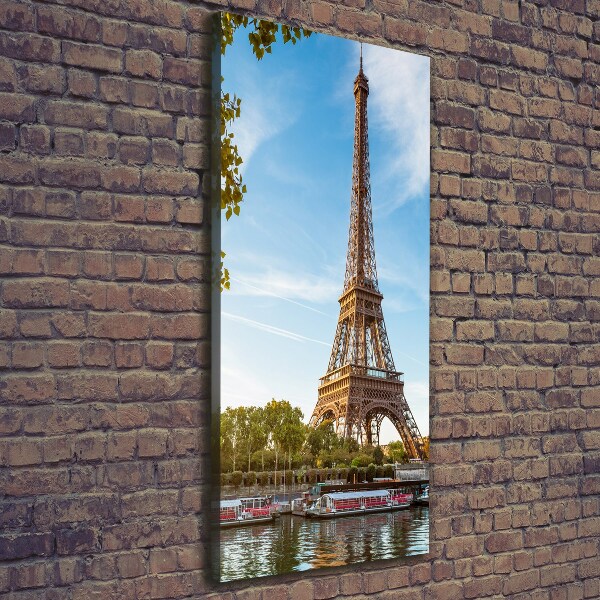 Large canvas wall art Eiffel Paris tower