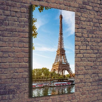 Large canvas wall art Eiffel Paris tower