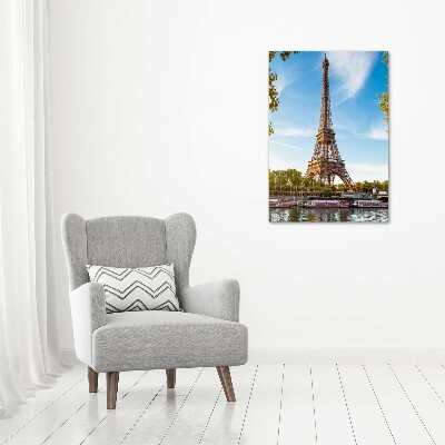 Large canvas wall art Eiffel Paris tower