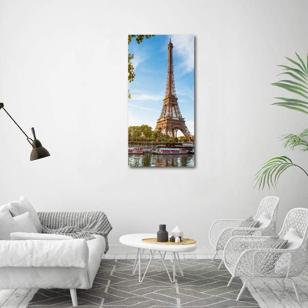 Large canvas wall art Eiffel Paris tower