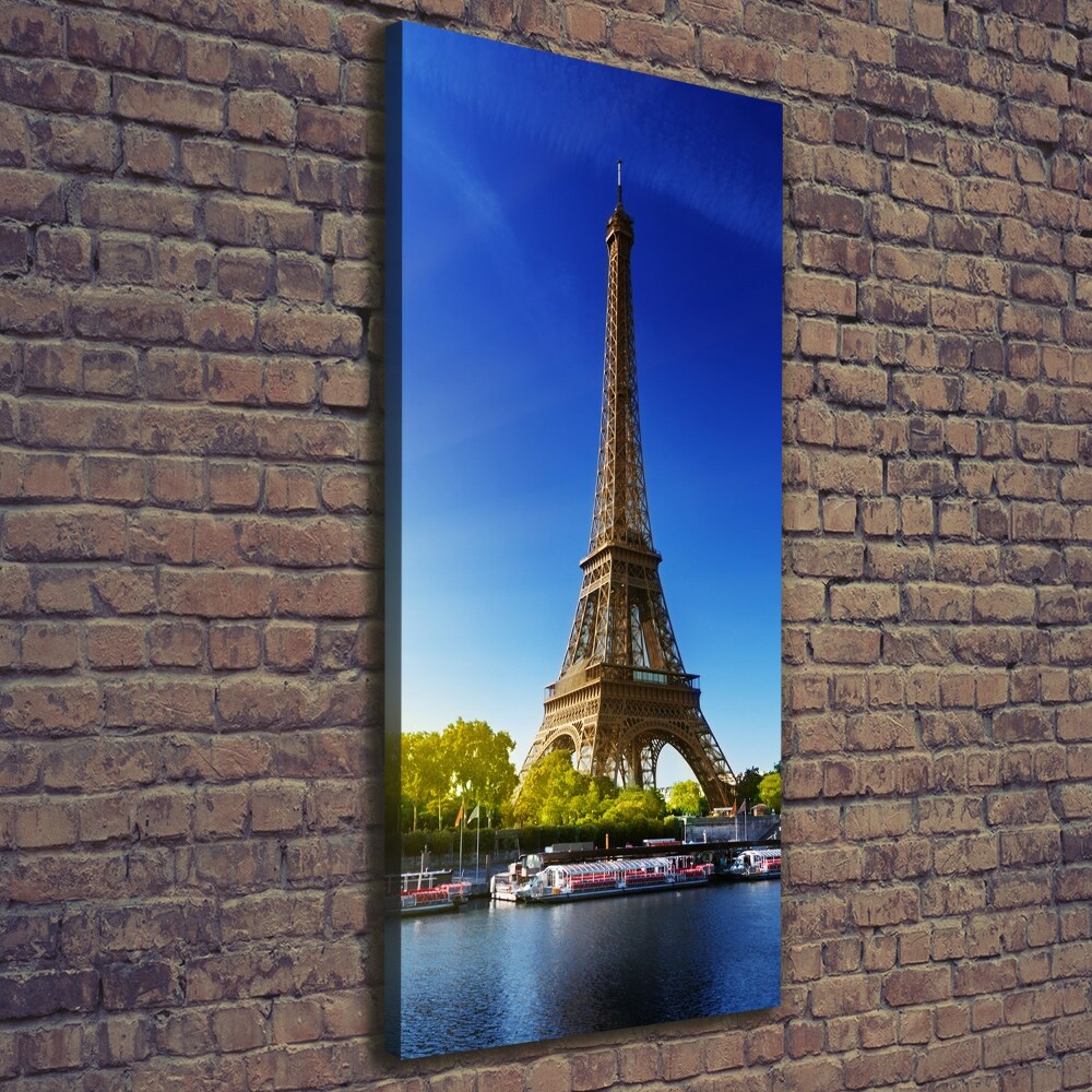 Large canvas wall art Eiffel Paris tower