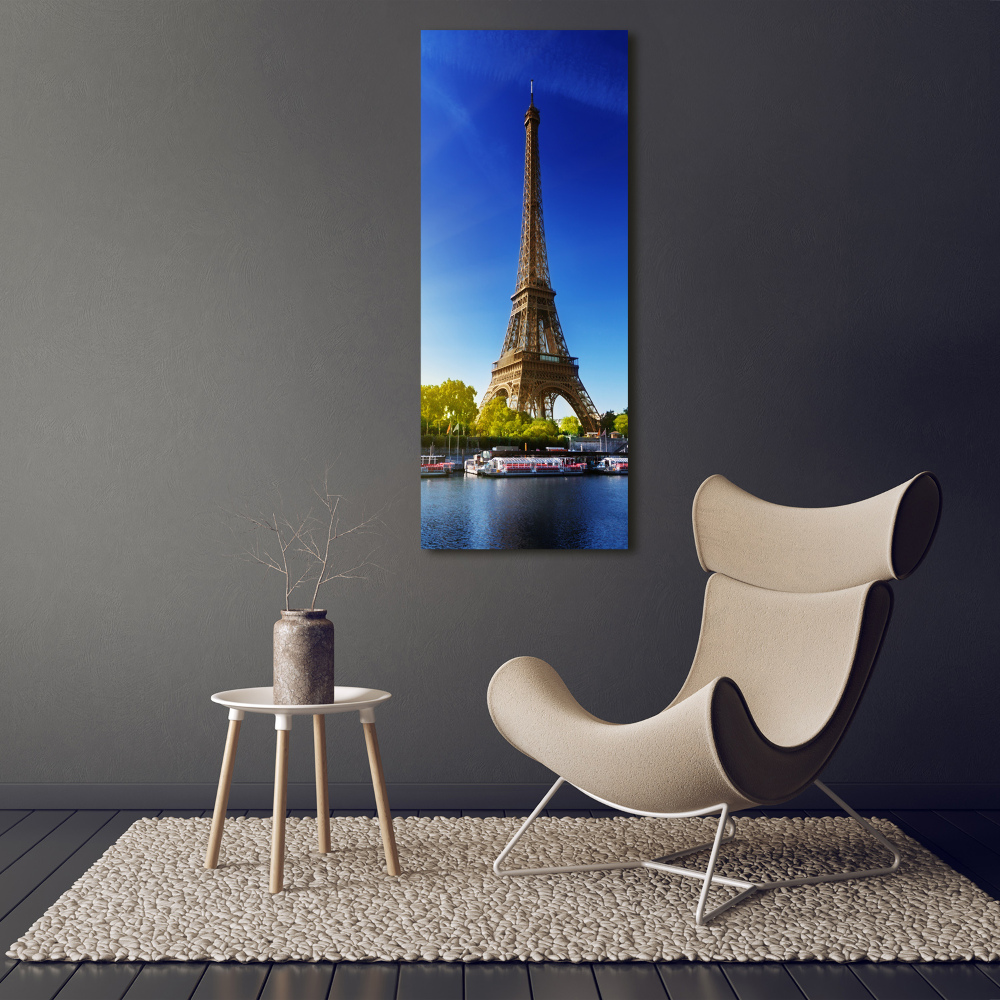 Large canvas wall art Eiffel Paris tower