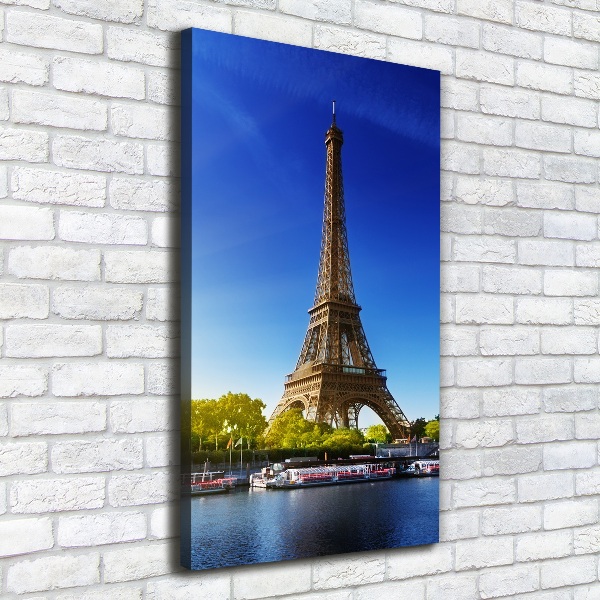 Large canvas wall art Eiffel Paris tower