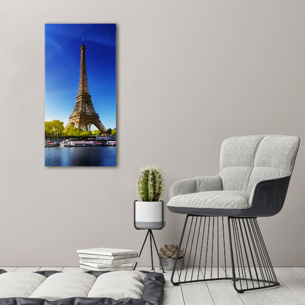 Large canvas wall art Eiffel Paris tower