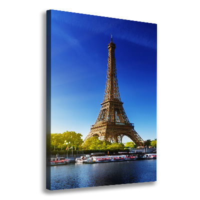 Large canvas wall art Eiffel Paris tower