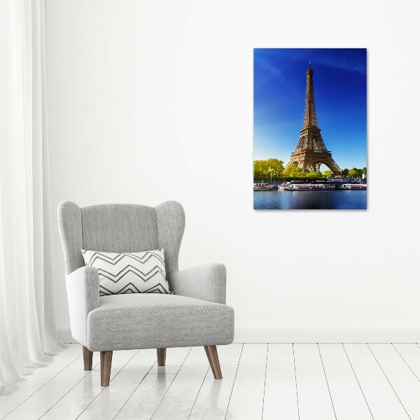 Large canvas wall art Eiffel Paris tower