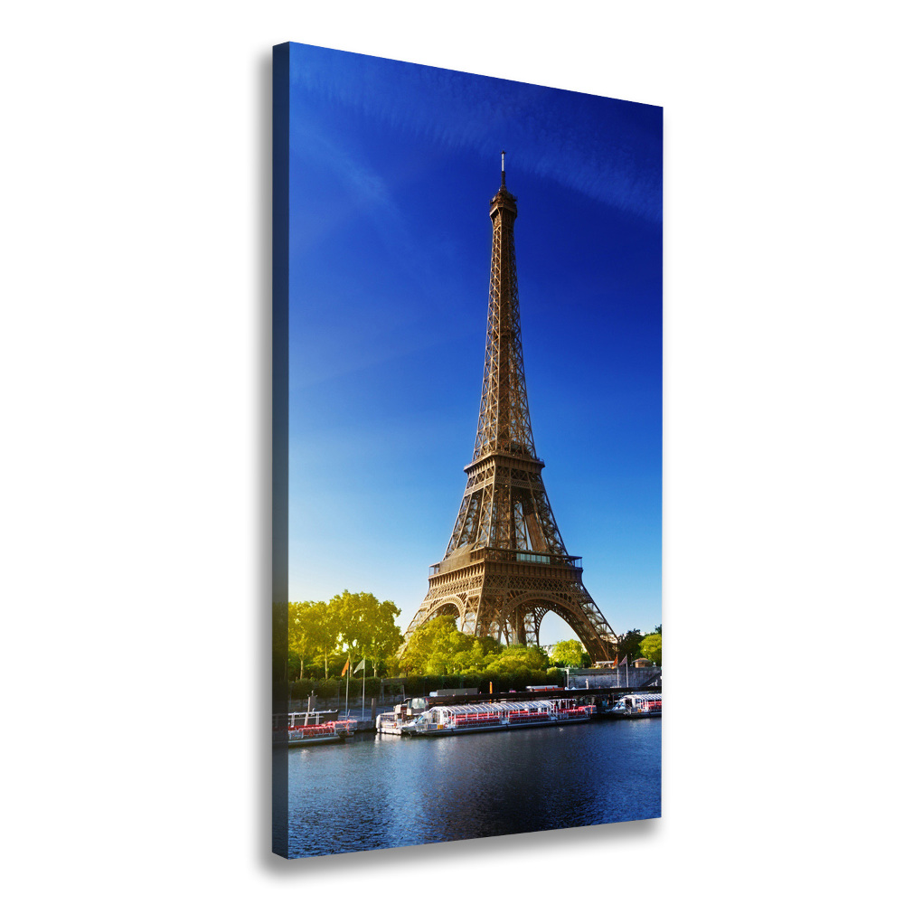 Large canvas wall art Eiffel Paris tower