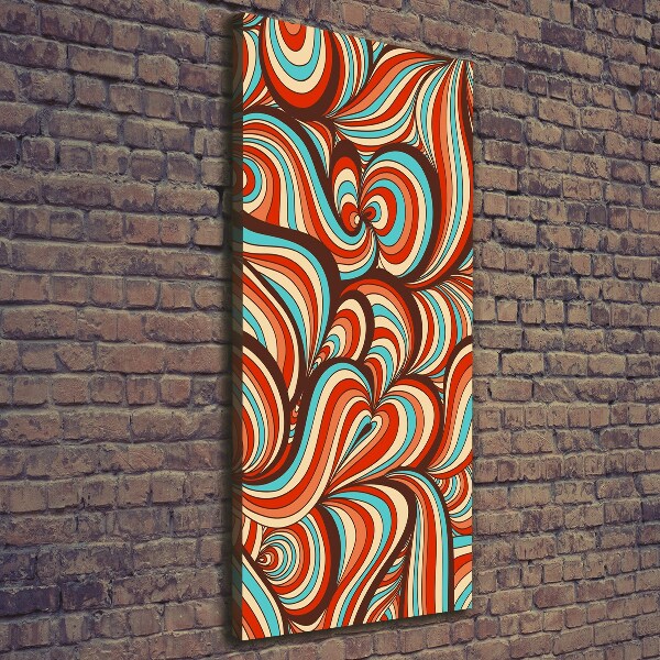 Wall art canvas Rotating pattern