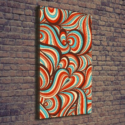 Wall art canvas Rotating pattern