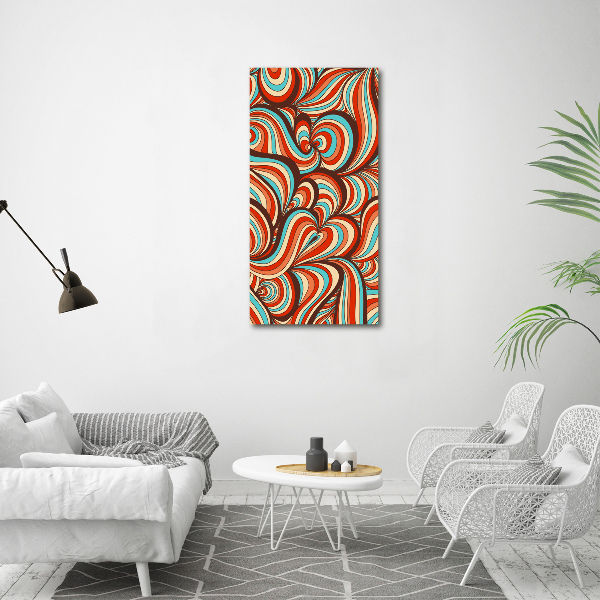 Wall art canvas Rotating pattern