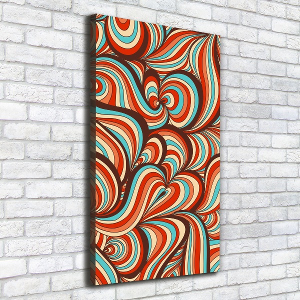 Wall art canvas Rotating pattern