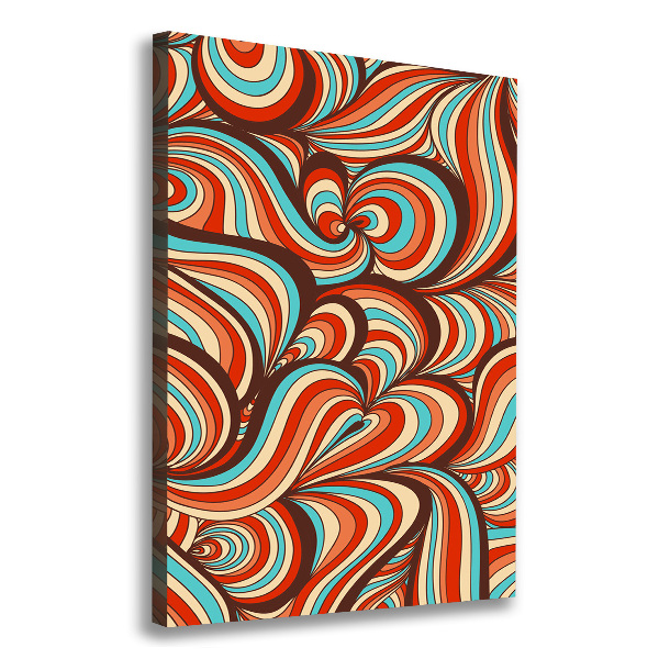 Wall art canvas Rotating pattern