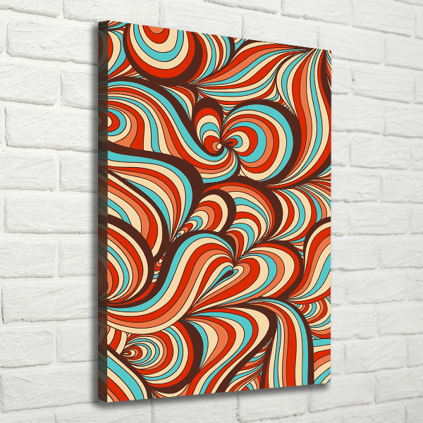 Wall art canvas Rotating pattern