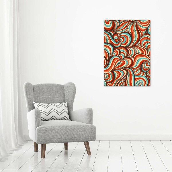 Wall art canvas Rotating pattern