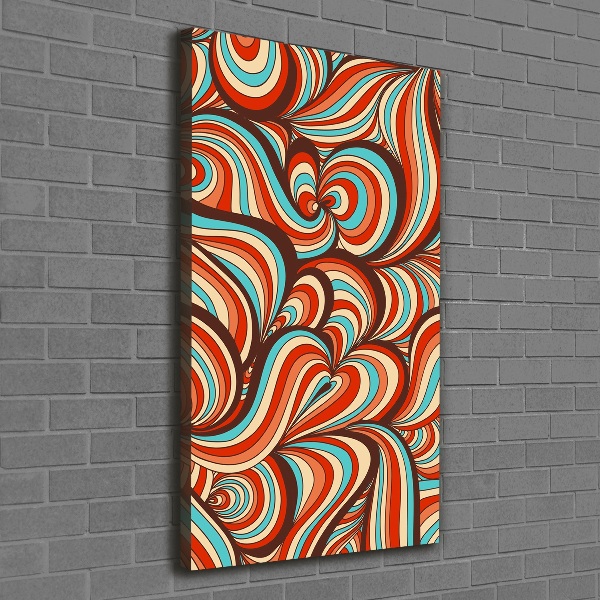 Wall art canvas Rotating pattern