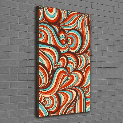 Wall art canvas Rotating pattern