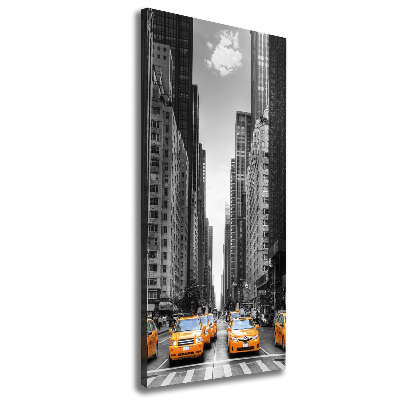 Canvas wall art New York taxis