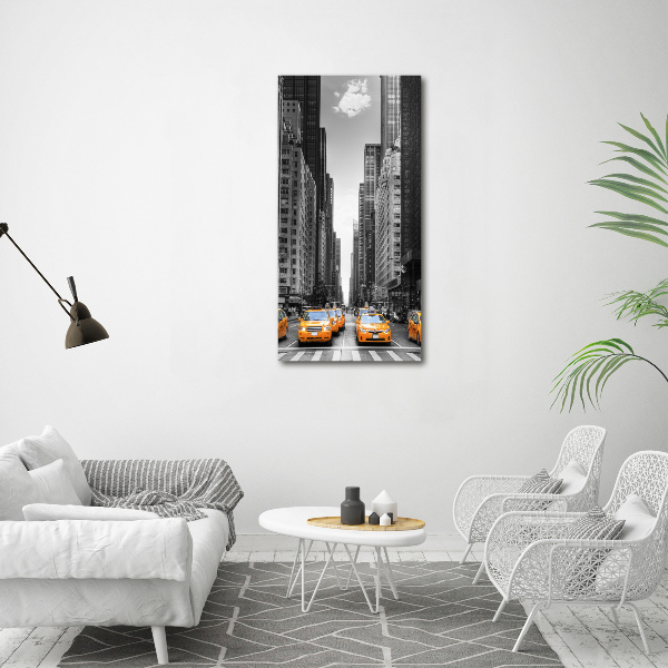 Canvas wall art New York taxis