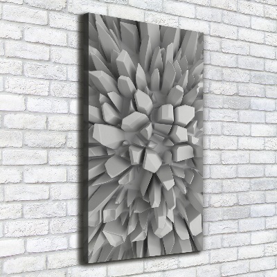 Large canvas wall art 3D abstraction