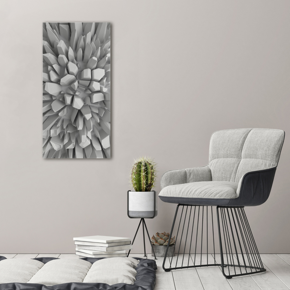 Large canvas wall art 3D abstraction