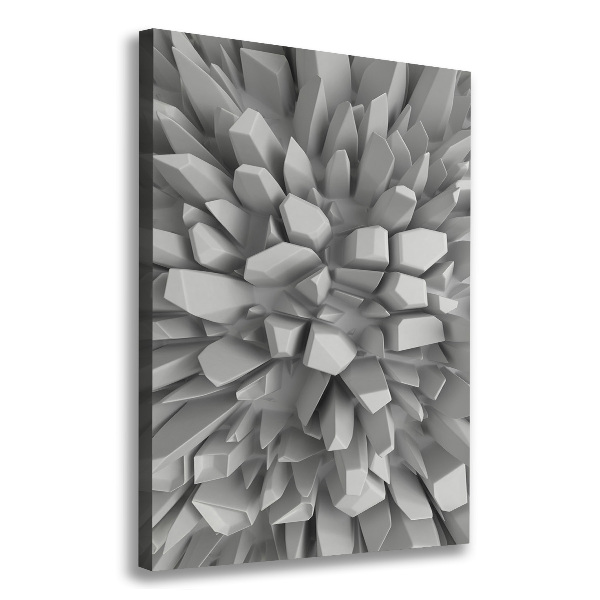 Large canvas wall art 3D abstraction