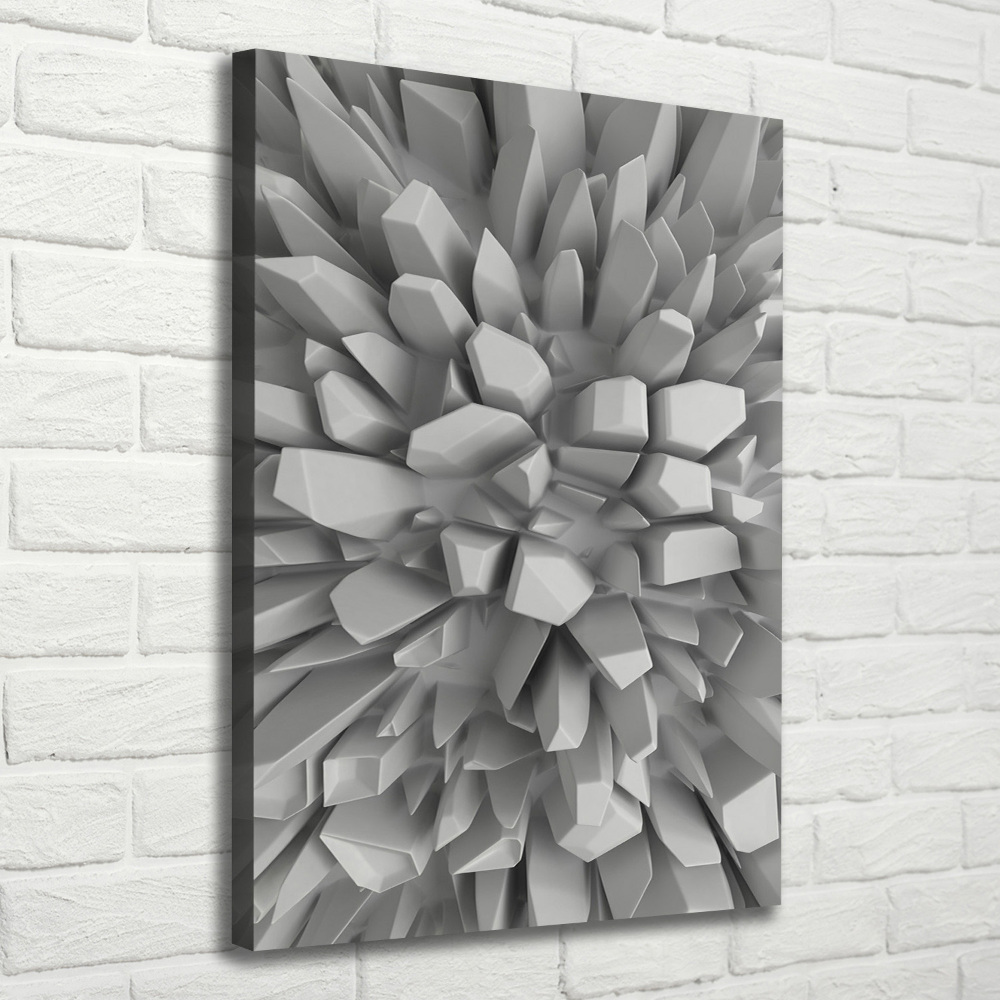 Large canvas wall art 3D abstraction