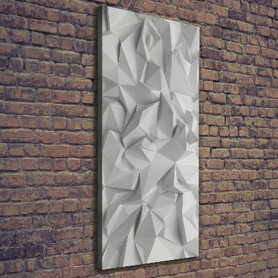 Wall art canvas large 3D abstraction