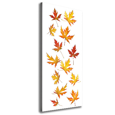 Canvas wall art Autumn leaves