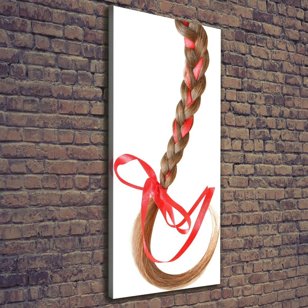 Canvas wall art Braid