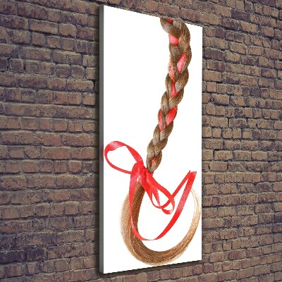 Canvas wall art Braid