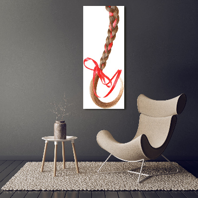 Canvas wall art Braid